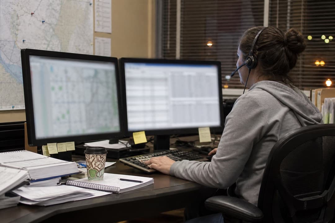 Fleet dispatch sending structured intake to a shop