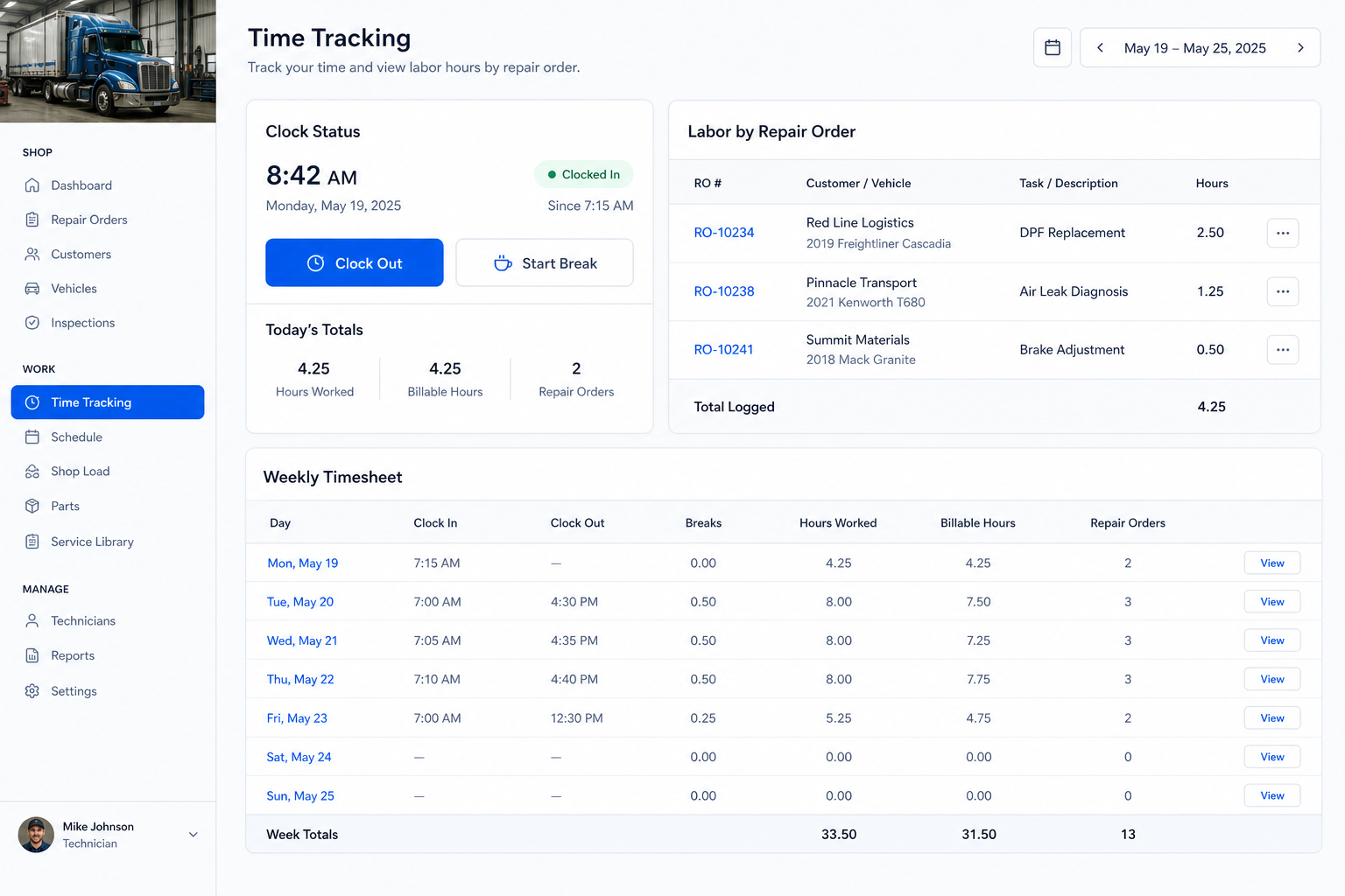 Time Tracking